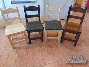 Детски столчета от масив