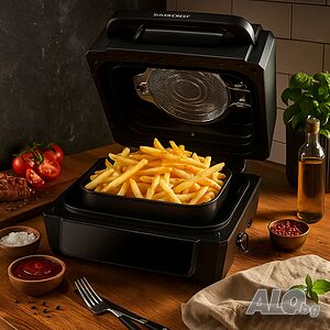 Уред 2 в 1 SilverCrest Air Fryer with Grill - хрупкаво, вкусно и без мазнина