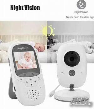 Видео бебефон с камера, 2.0 инча монитор,VB602