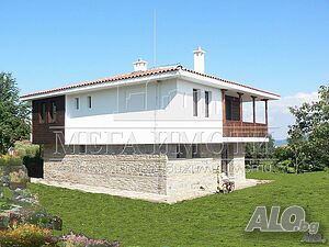 Къща в село Двуетажна 183 кв.м РЗП 340 кв.м двор
