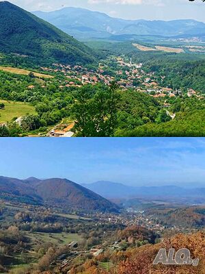 Тухлена къща в село Бяла