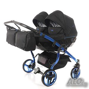 Бебешка количка Junama Diamond Individual Duo 2в1, 3в1 НОВА
