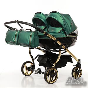 Бебешка количка Junama Fluo line Duo 2в1, 3в1 НОВА
