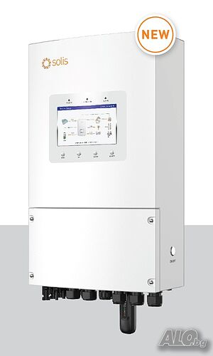 Хибриден инвертор Solis 5kW, 6kW, 8kW, 10kW, 12kW, 20kW, 30kW соларен