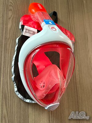 Оригинална SUBEA Easybreath маска за шнорхел S/M с калъф