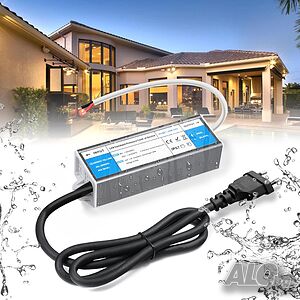 LED трансформатор 220V към 24V 36W IP67 водоустойчив
