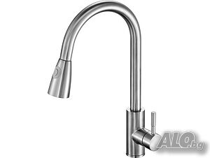 Кухненски смесител FALA, Inox, Steely