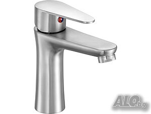 Смесител за мивка FALA STEELY 2 стоящ, INOX