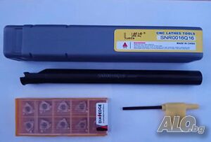 Комплект стругарски нож SNR0016Q16 с 10 пластини 16IR AG60 и ключ