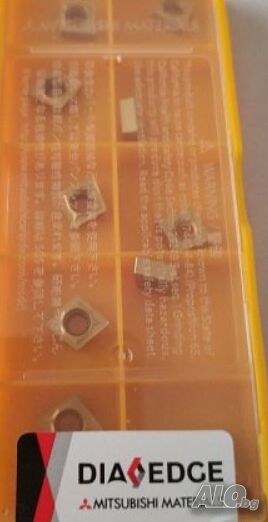 Комплект от 10 стругарски пластини DIA EDGE CCMT060204 US375 Carbide