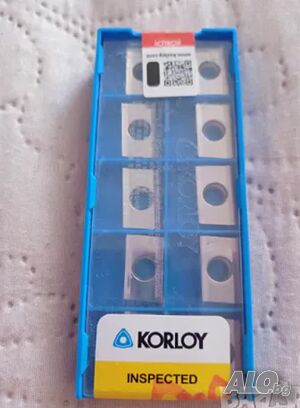 10 броя стругарски пластини Korloy 1604 PDFR MA H01