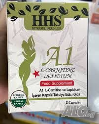 Билкови капсули за отслабване HHS A1, Жени/Мъже, 30 капсули