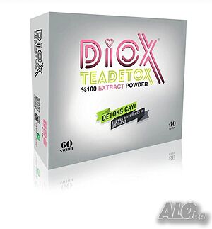 Diox Teadetox чай за отслабване 60 сашета