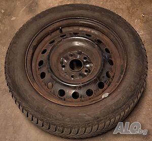 4бр. стоманени джанти 16” с гуми Goodyear 205/60 от Toyota
