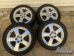 Джанти за Mercedes 17 цола с гуми goodyear