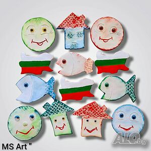 #Магнити от #глина! Ръчна изработка!
