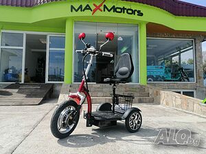 Електрическа Триколка Директен Внос Max Motors 2023 Нов Модел А3 С Предно Предаване