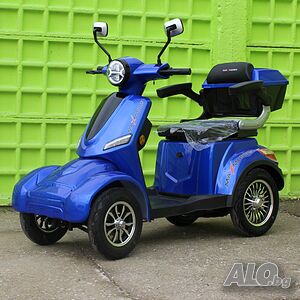 Електрическа Четириколка FM4 LUX 1500W 2024- BLUE