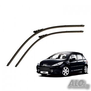 Предни чистачки съвместими с Peugeot 307 2брк-т