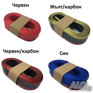 Спойлер самурай за броня 2352-1 червенкарбон, жълт, син, жълткарбон