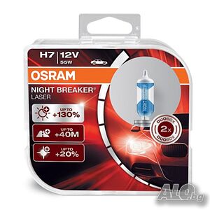 Халогенни крушки Osram Night Breaker Laser H7 2бр/к-т