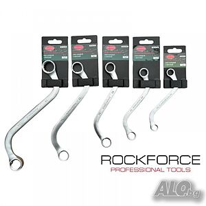 Звездогаечни ключове „S“ образни 5 ЧАСТИ ROCKFORCE