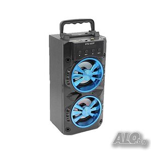 Преносима Караоке Тонколона KTS-1037F bluetooth, радио, TF карта, USB порт, светлинни ефекти