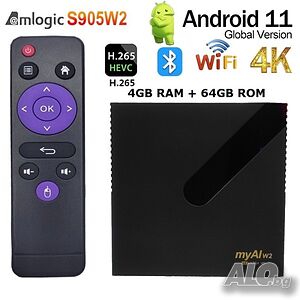 ТВ Бокс myAl W2 Android 11 4GB RAM 64GB ROM