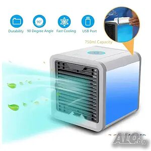 Мини климатик Air Cooler, въздушен охладител USB охлаждане, 12V USB