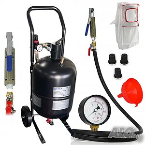 Пневматична пясъкоструйка тип балон 19л HAWEK, HW-1046