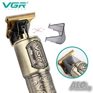 Безжична машинка за подстригване тример vgr073 за глава, брада, тяло.
