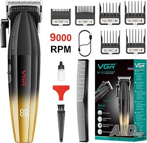 VGR 003 Машинка за подстригване Fresh Fade, професионална машина за подстригване на коса
