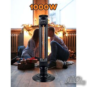 Инфрачервена печка тип кула Hausberg HB-8561NG, 1000W