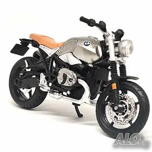 BMW R NineT Scrambler мотор - мащаб 1:18 на Maisto моделът е нов в кутия