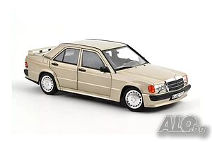 Mercedes-Benz 190 E 2.3-16 W201 1984 - мащаб 1:18 на Norev моделът е нов в кутия