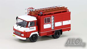 Avia A30 DA 12 пожарна - мащаб 1:43 на DeAgostini моделът е нов в блистер