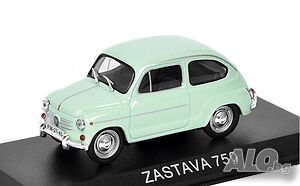 Zastava 750 - мащаб 1:43 на DeAgostini моделът е нов в блистер