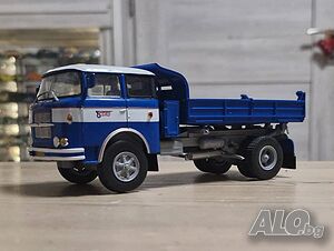 Skoda 706 RTS самосвал 1971 - мащаб 1:43 на DeAgostini моделът е нов в блистер