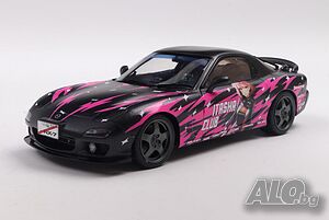 Mazda RX7 FD3RS Solido Works Itasha Club 1999 - мащаб 1:18 на Solido моделът е нов в кутия