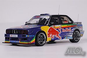 BMW E30 V8 n.229 E. Hountondji Red Bull Driftbrothers Drift 2023 - мащаб 1:18 на Otto нов в кутия