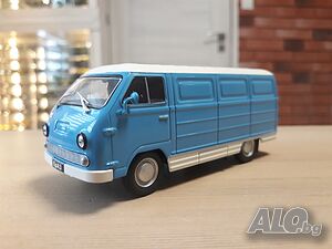 РАФ-977 ЕрАЗ-762Б фургон 1976 - мащаб 1:43 на ДеАгостини модела е нов в блистер