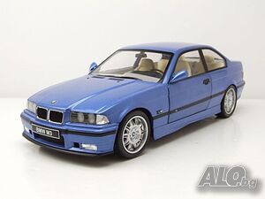 BMW E36 M3 1990 - мащаб 1:18 на Solido модела е нов в кутия