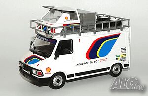 Citroen C35 (1983-1986) Team Peugeot Talbot Sport - мащаб 1:43 на IXO/Altaya моделът е нов в блистер