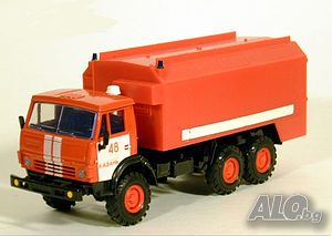 Камаз 4310 кунг Пожарный пожарна - мащаб 1:43 на ЕЛЕКОН модела е нов в кутия