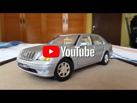 Lexus LS 430 - мащаб 1:18 на MotorMax модела е нов в кутия