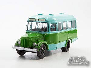 ПАЗ 651 (ГАЗ-51) Автобус 1962 - мащаб 1:43 на Наши Автобуси моделът е нов в блистер