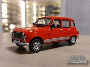RENAULT 4L 1961 - мащаб 1:43 на DeAgostini моделът е нов в блистер