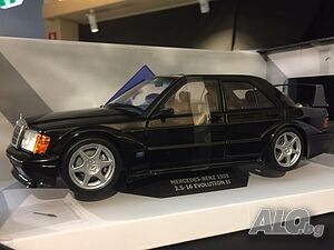 Mercedes-Benz 190E 2.5 16 Evolution II W201 - мащаб 1:18 на Solido моделът е нов в кутия