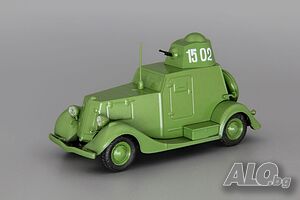 БА-20 военен бронетранспортьор танк СССР 1936 - мащаб 1:43 на DeAgostini моделът е нов в блистер
