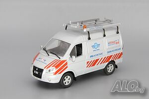 ГАЗ 27527 Техпомощ 1998 - мащаб 1:43 на DeAgostini моделът е нов в блистер